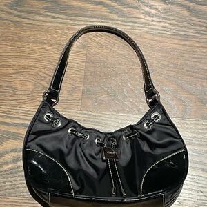 Chaps Black Shoulder Bag